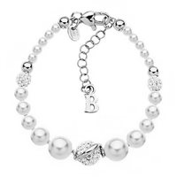 Bracciale Boccadamo Donna Perle in Argento Perla BR369 - BR369